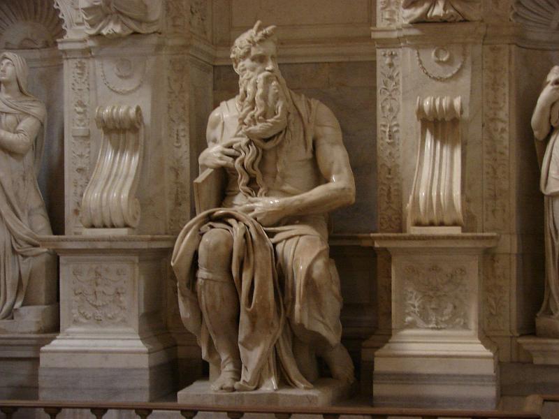 DSC02549.JPG -  San Pietro in Vincoli, Moses (von Michelangelo) 